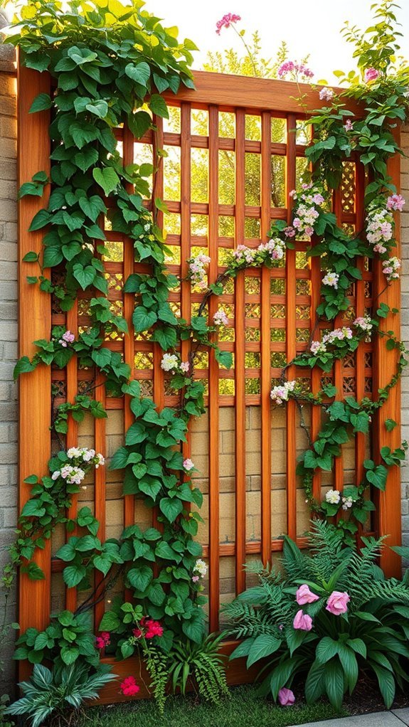 vertical garden fence benefits