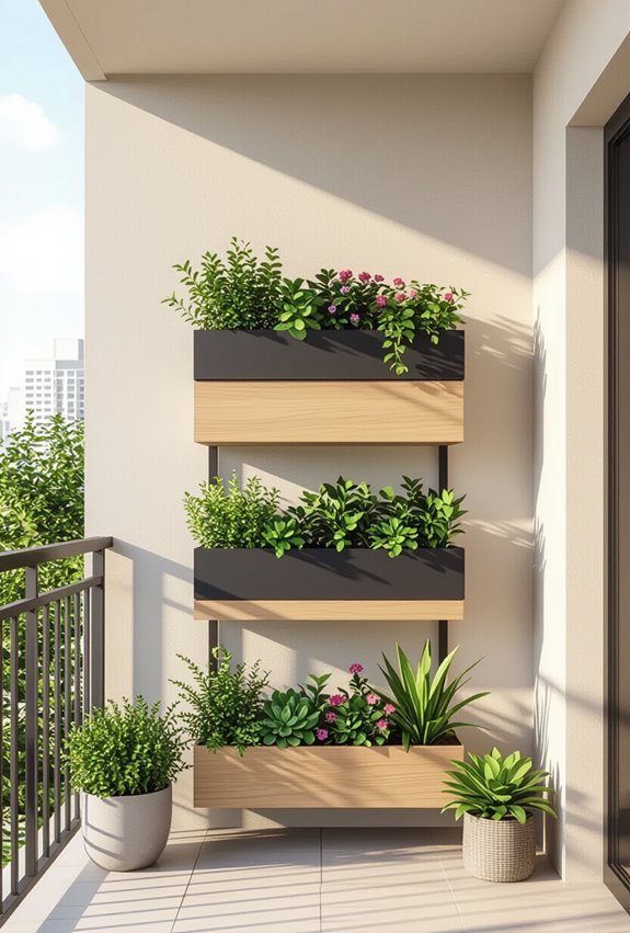 vertical gardening saves space