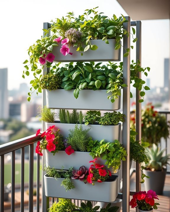 vertical gardening space enhancement