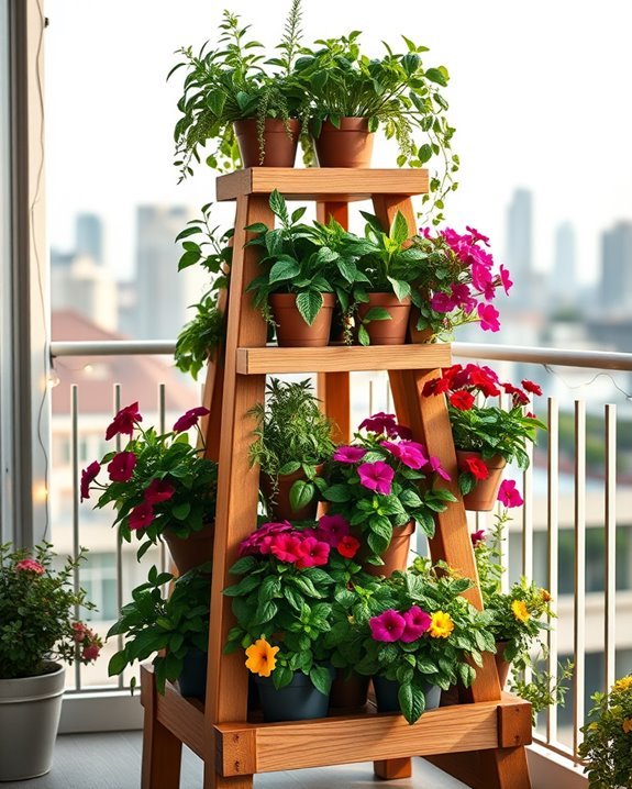 vertical gardening space maximization