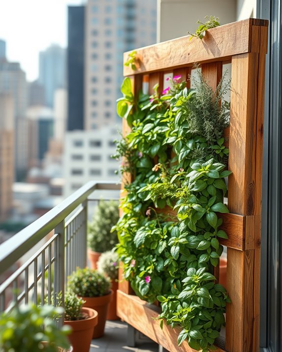 vertical gardening space solution