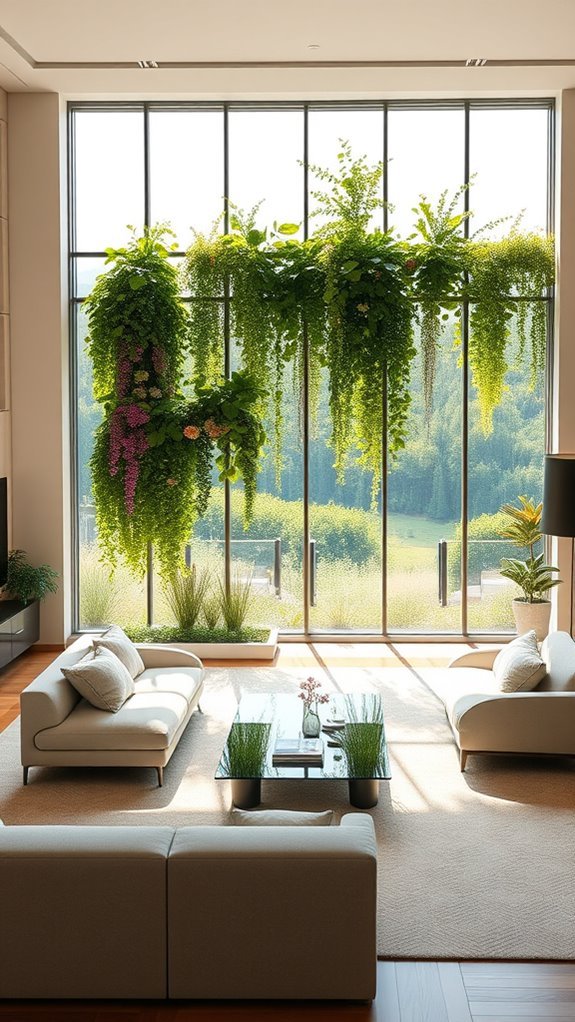 vertical gardens enhance interiors