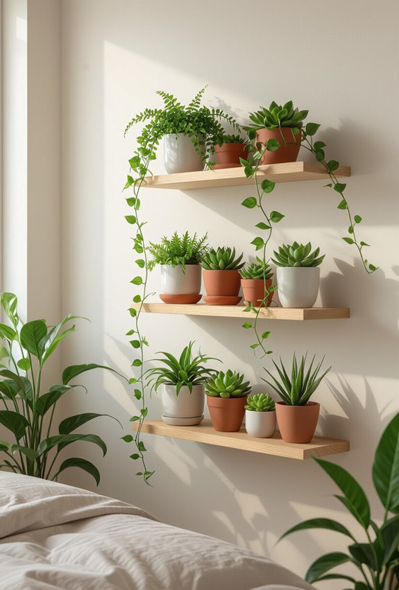 vertical greenery saves space