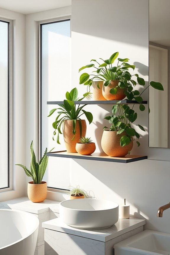 vertical plant display solution