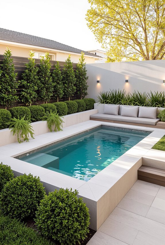 vertical plunge pool design