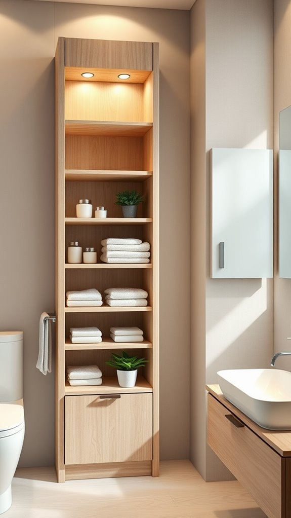 vertical storage organization ideas