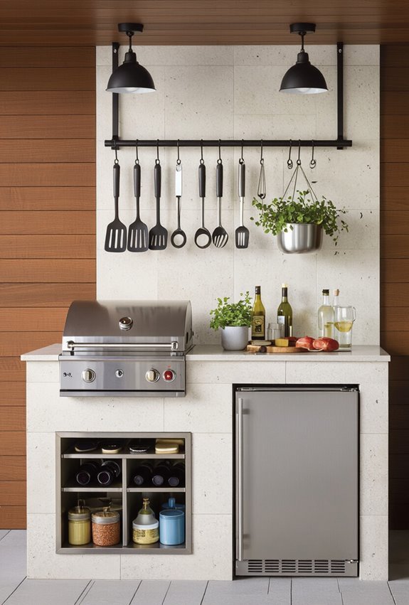 vertical storage saves space