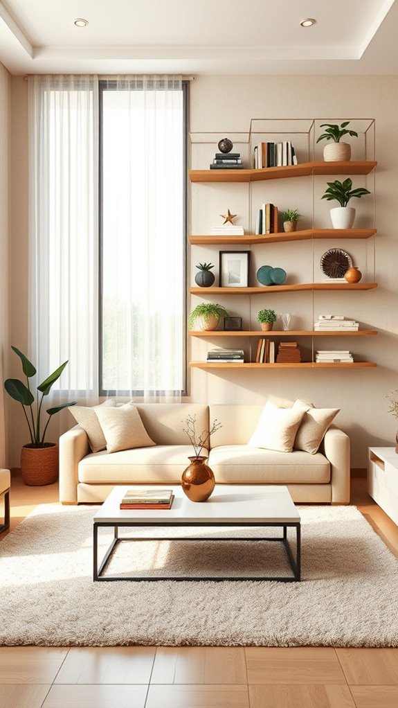 vertical storage solutions stylishly