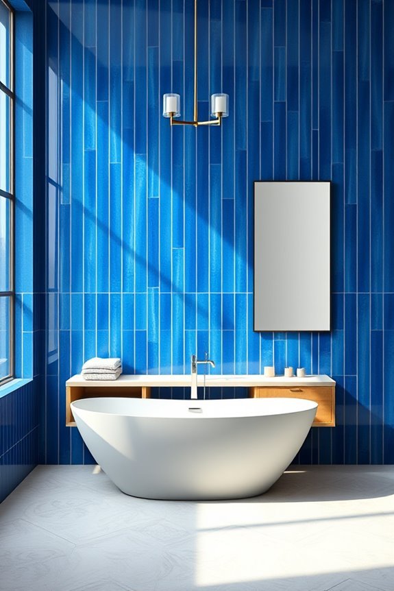 vertical tiles enhance height