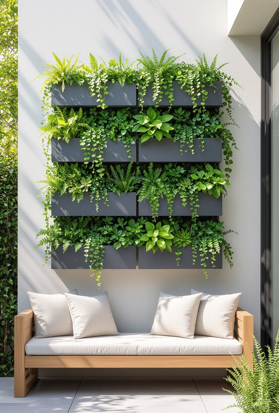 vertical wall planter garden