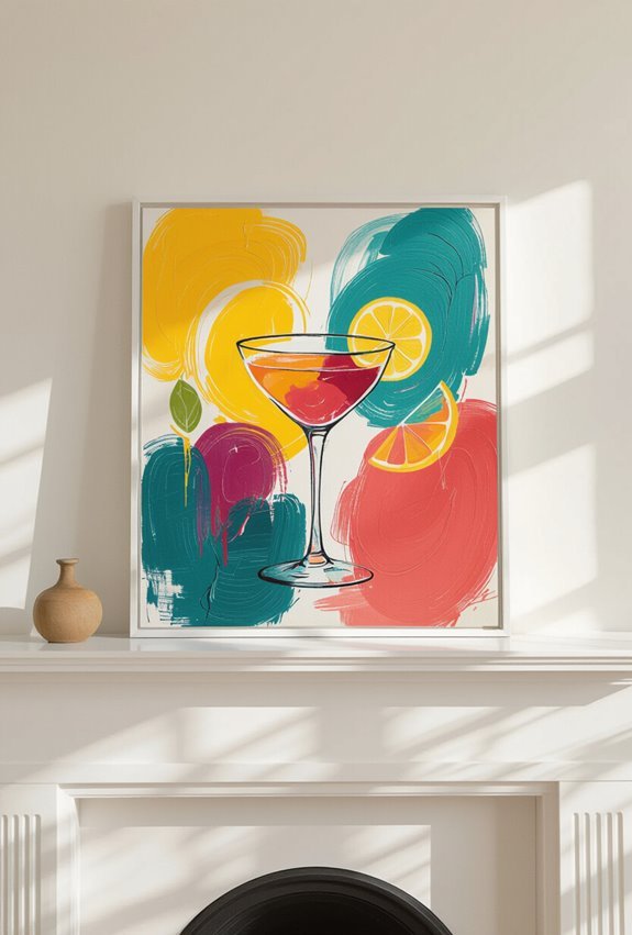 32 Cocktail Wall Art Ideas for Fun and Stylish Spaces