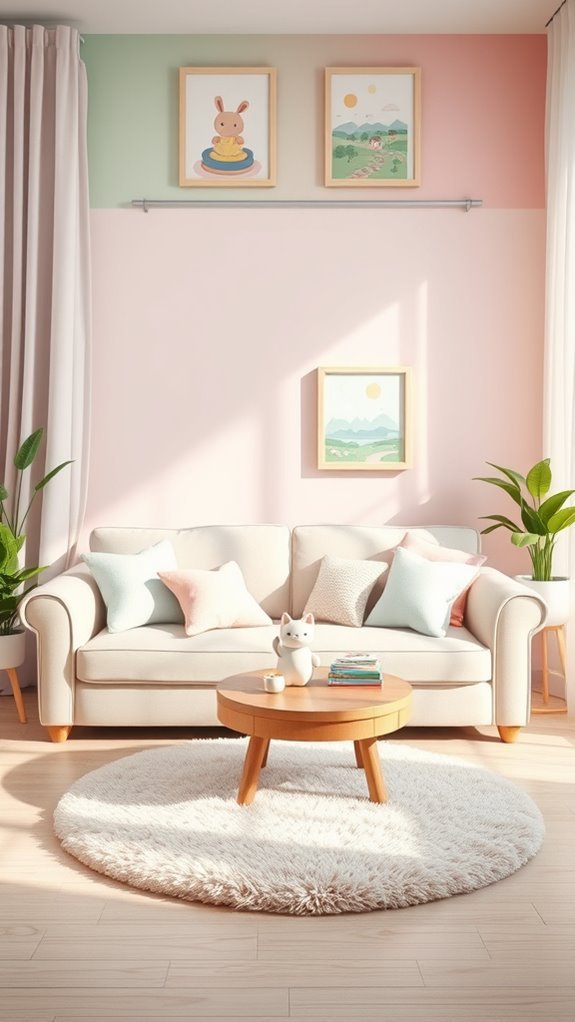 vibrant accent wall ideas