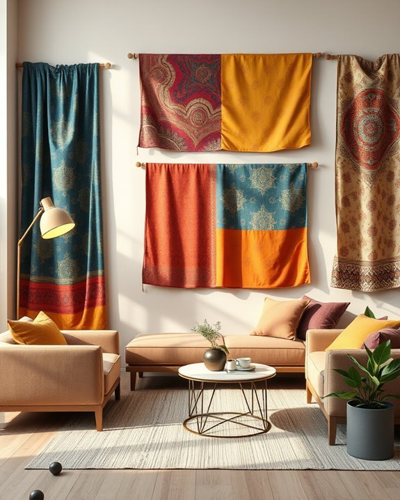vibrant acoustics with hangings