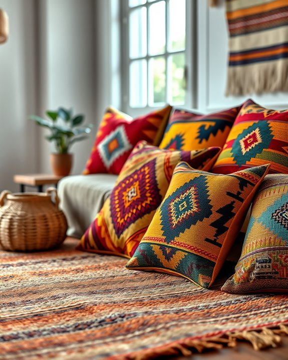 vibrant african textile patterns