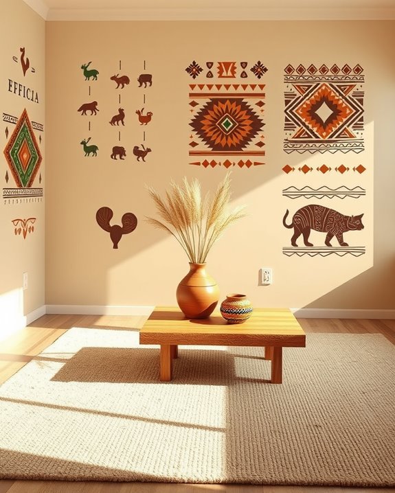 vibrant african wall decals