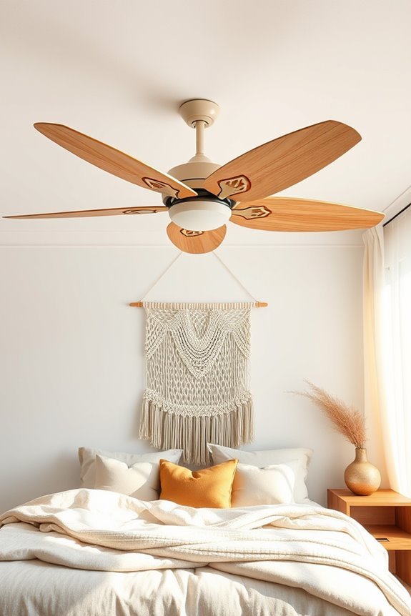 vibrant artistic ceiling fan