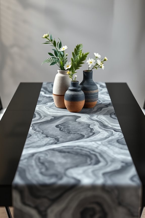 vibrant artistic table decor