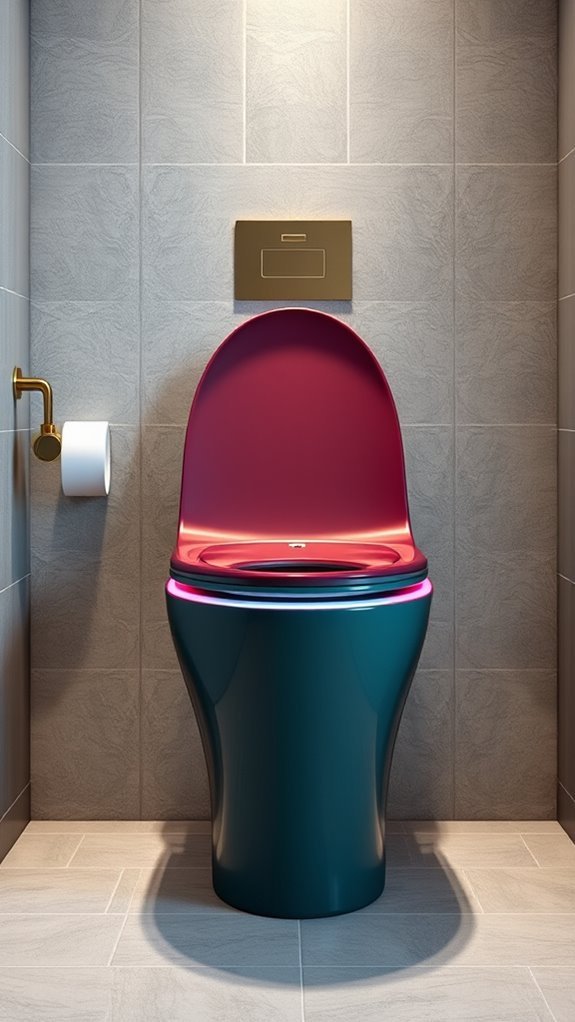 vibrant bar toilet designs