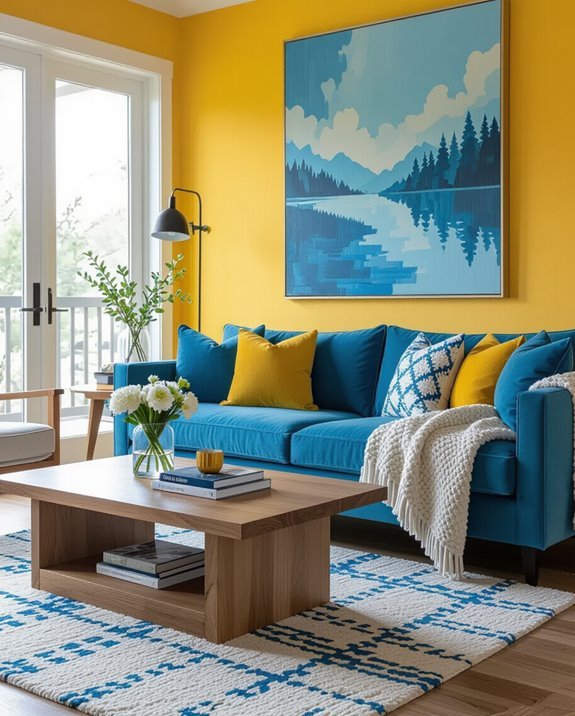 vibrant coastal color combination