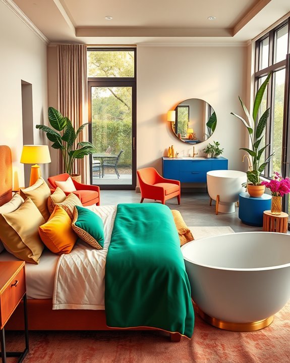 vibrant color combinations enhance