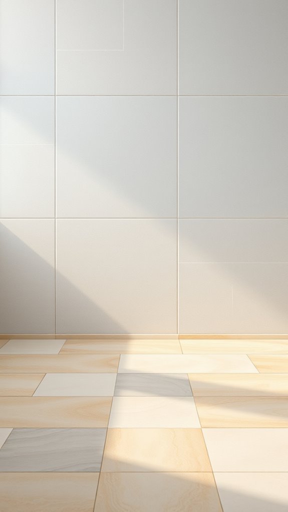 vibrant color gradient tiles