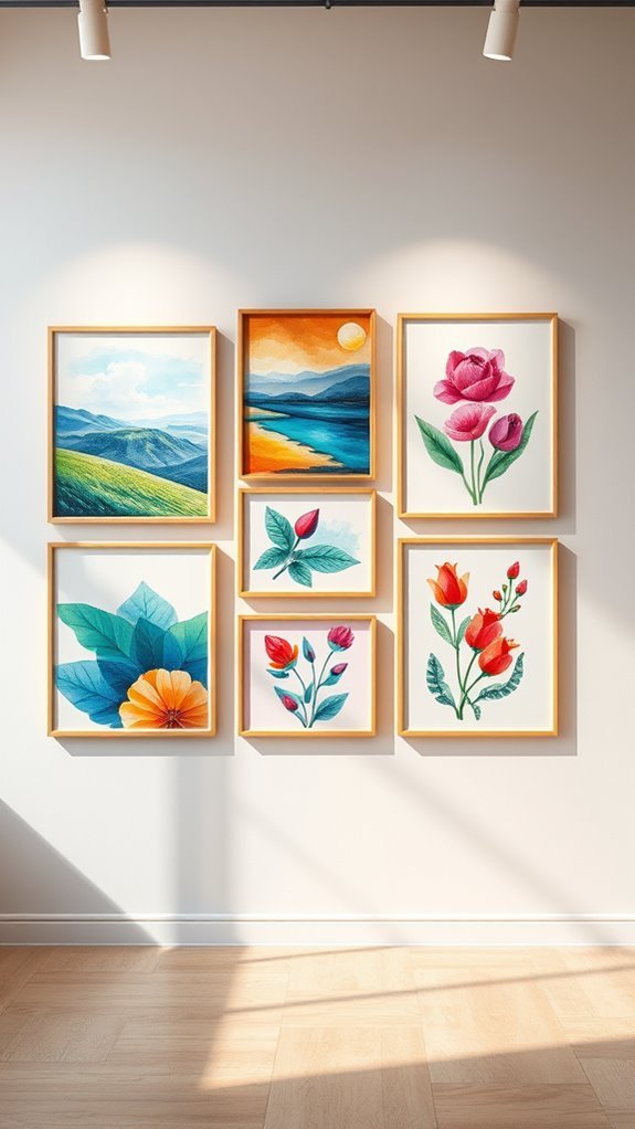 vibrant colorful print ideas