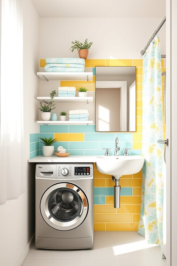 vibrant colors for small spaces