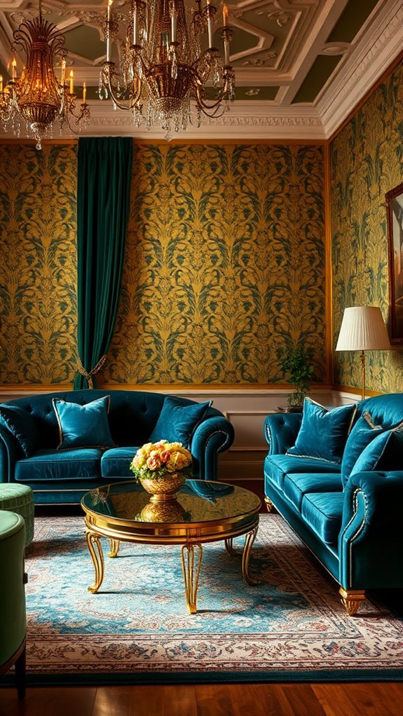 vibrant colors with elegance