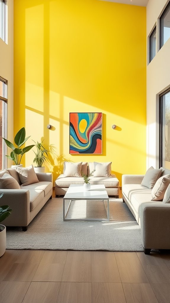 vibrant colors with subtlety
