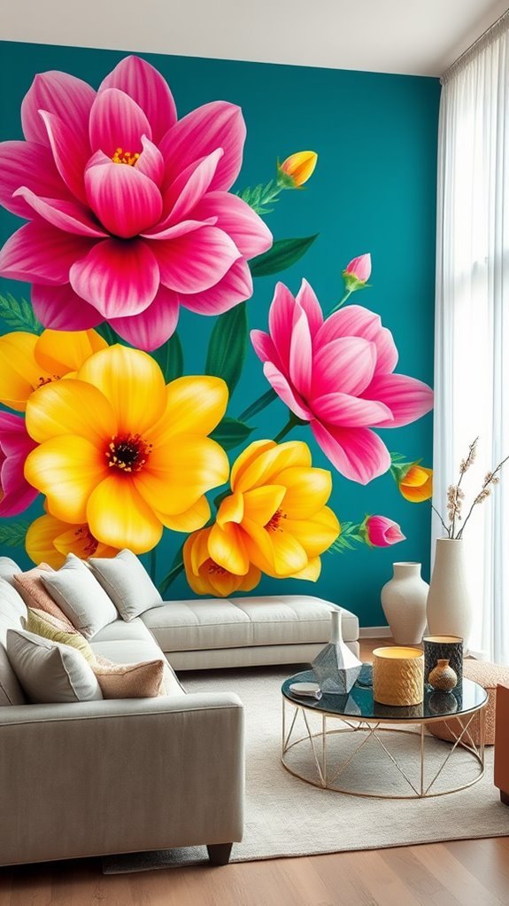vibrant contemporary flower designs