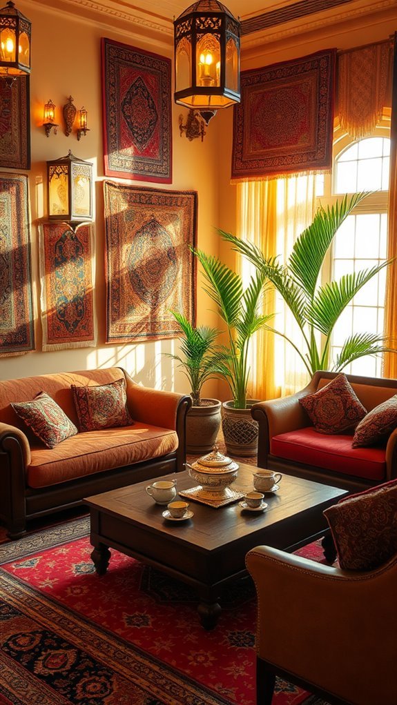 vibrant decorative floor coverings