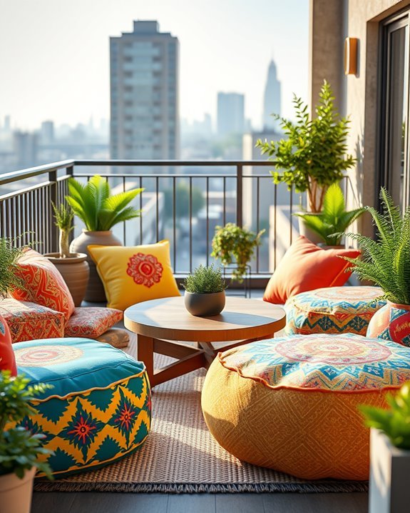 vibrant durable outdoor seating