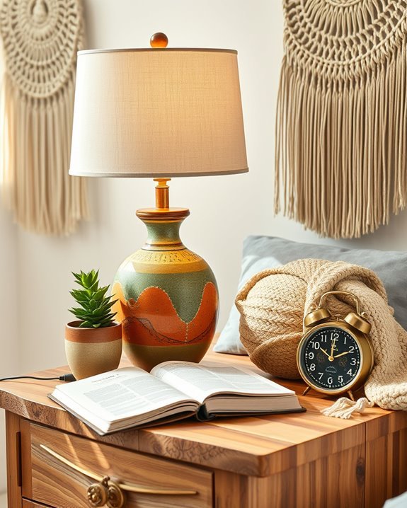 vibrant eclectic natural lamps