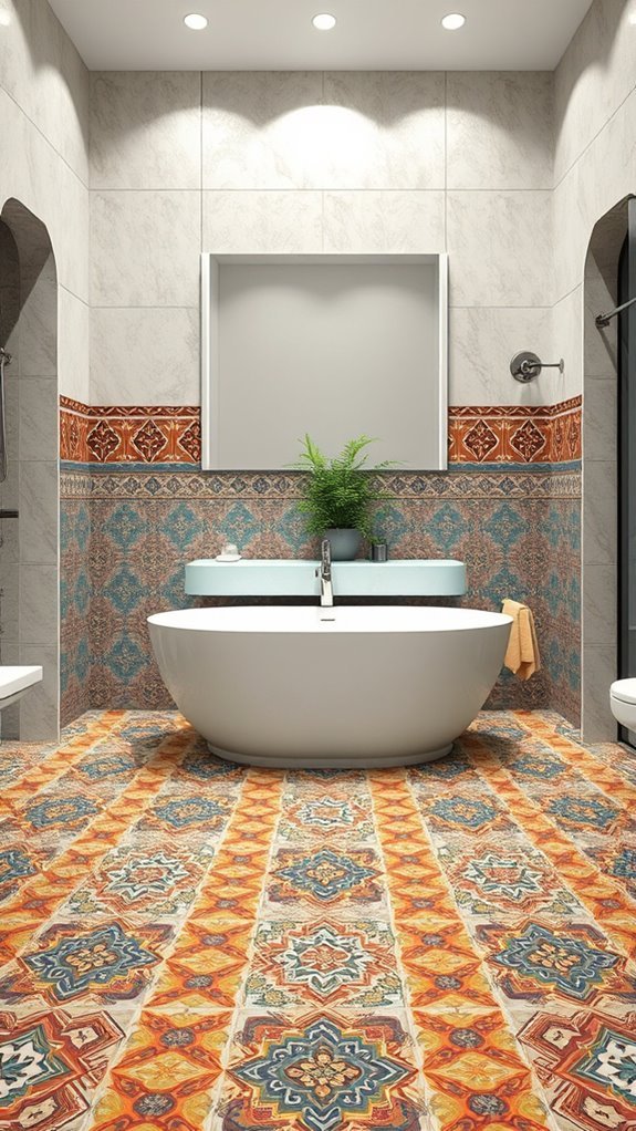 vibrant ethnic tile designs