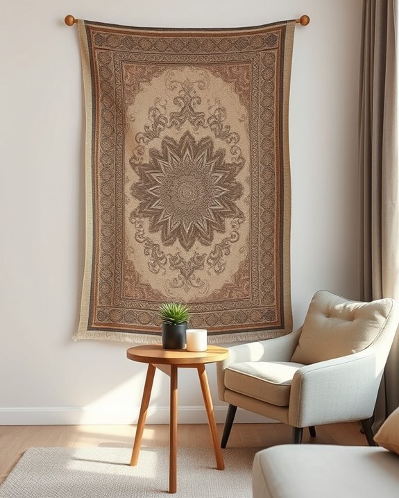vibrant fabric wall tapestries