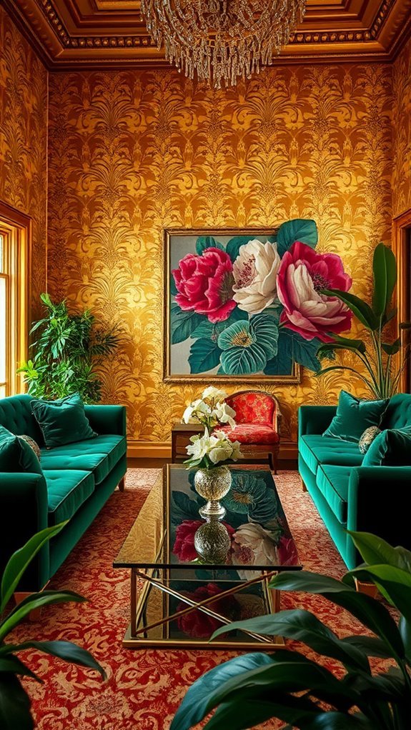 vibrant flower patterned fabrics