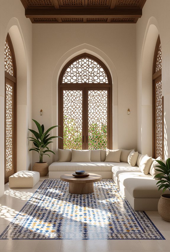vibrant geometric tile patterns