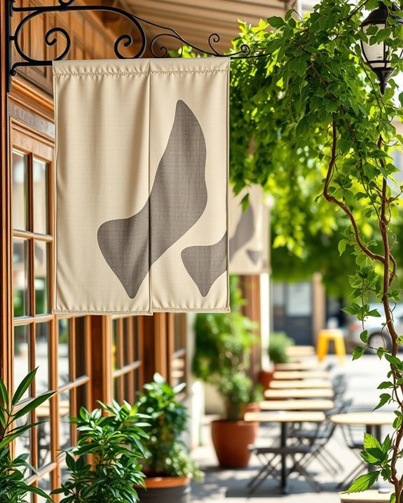 vibrant hanging banner designs