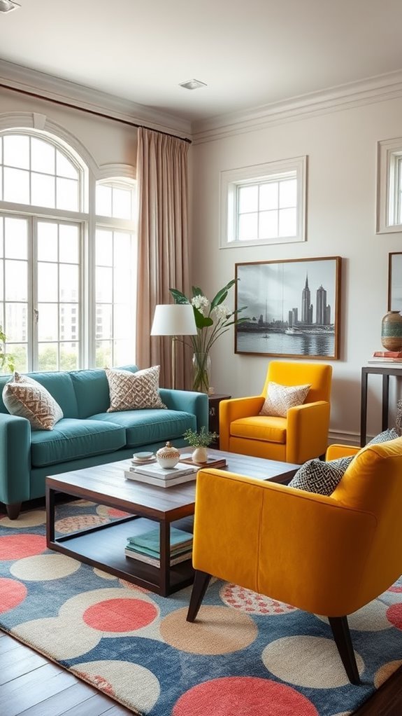 vibrant hues in harmony