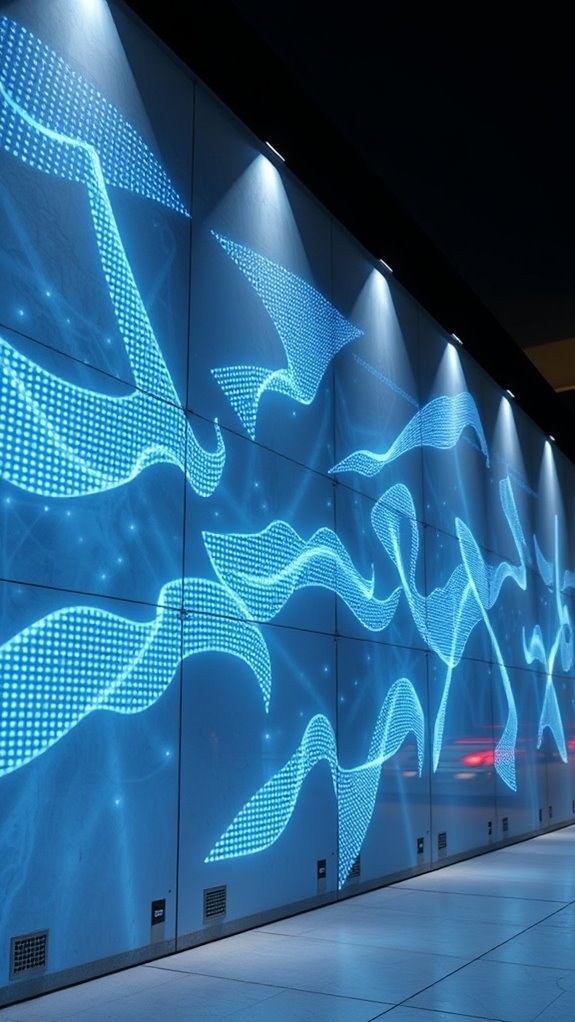 vibrant interactive led displays
