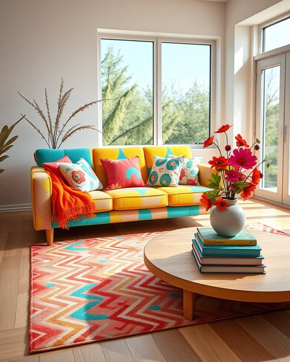 vibrant joyful textile designs
