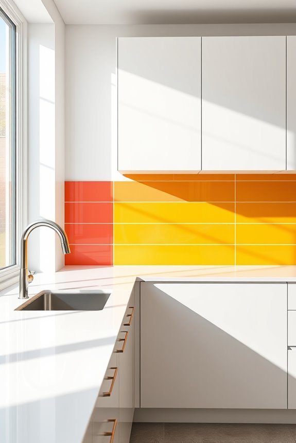 vibrant kitchen color combinations