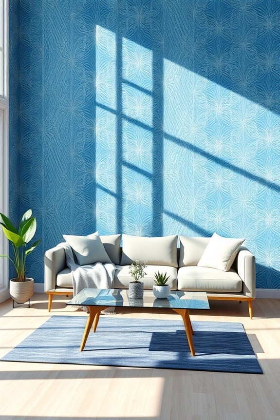 vibrant modern blue designs