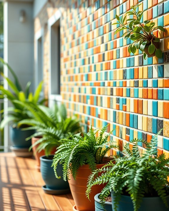 vibrant mosaic tile designs