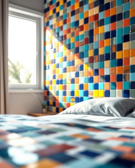 vibrant mosaic tile inspiration