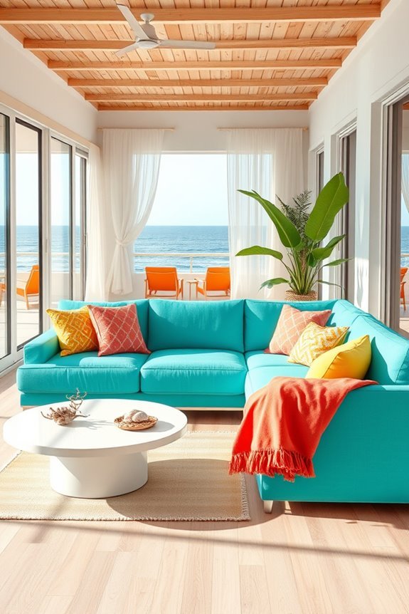 vibrant outdoor furniture oasis