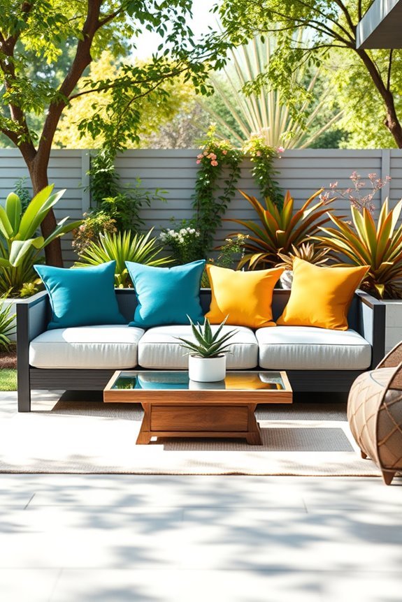 vibrant outdoor gathering spot