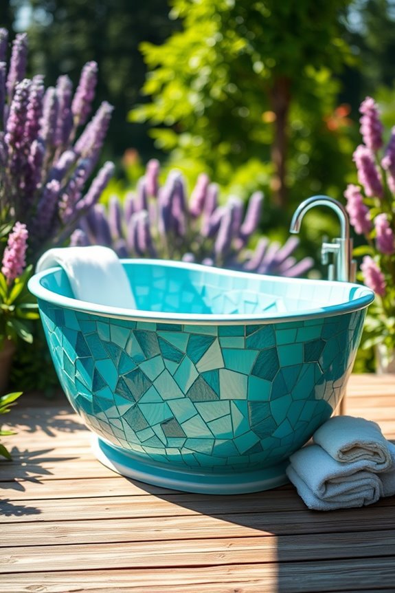 vibrant outdoor relaxation spaces