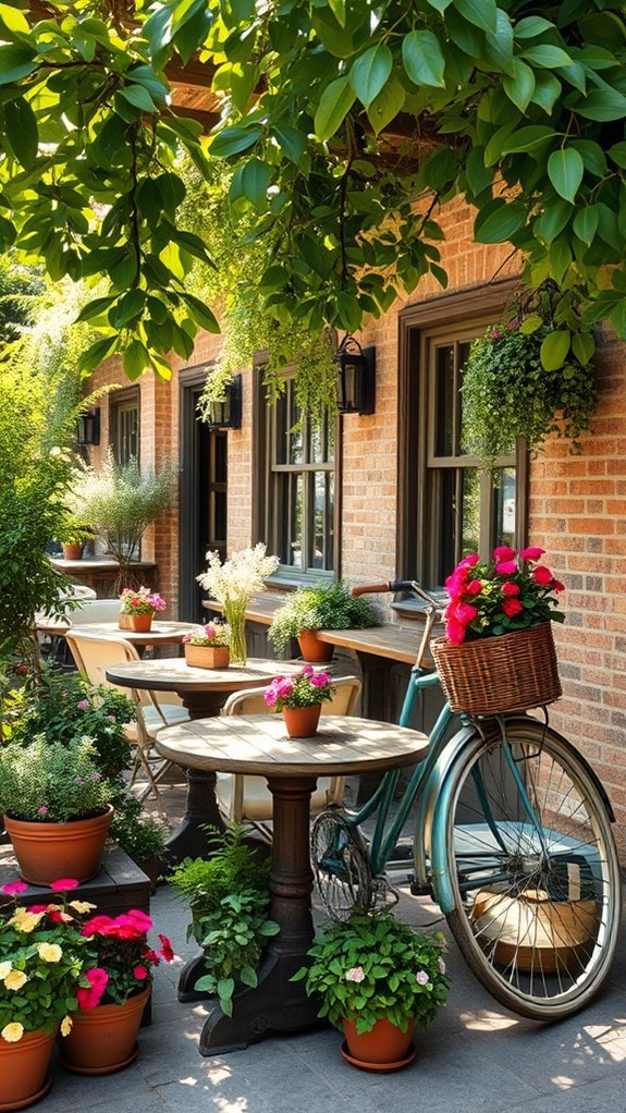 vibrant plants enhance ambiance