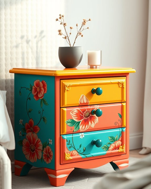 vibrant playful cabinet designs
